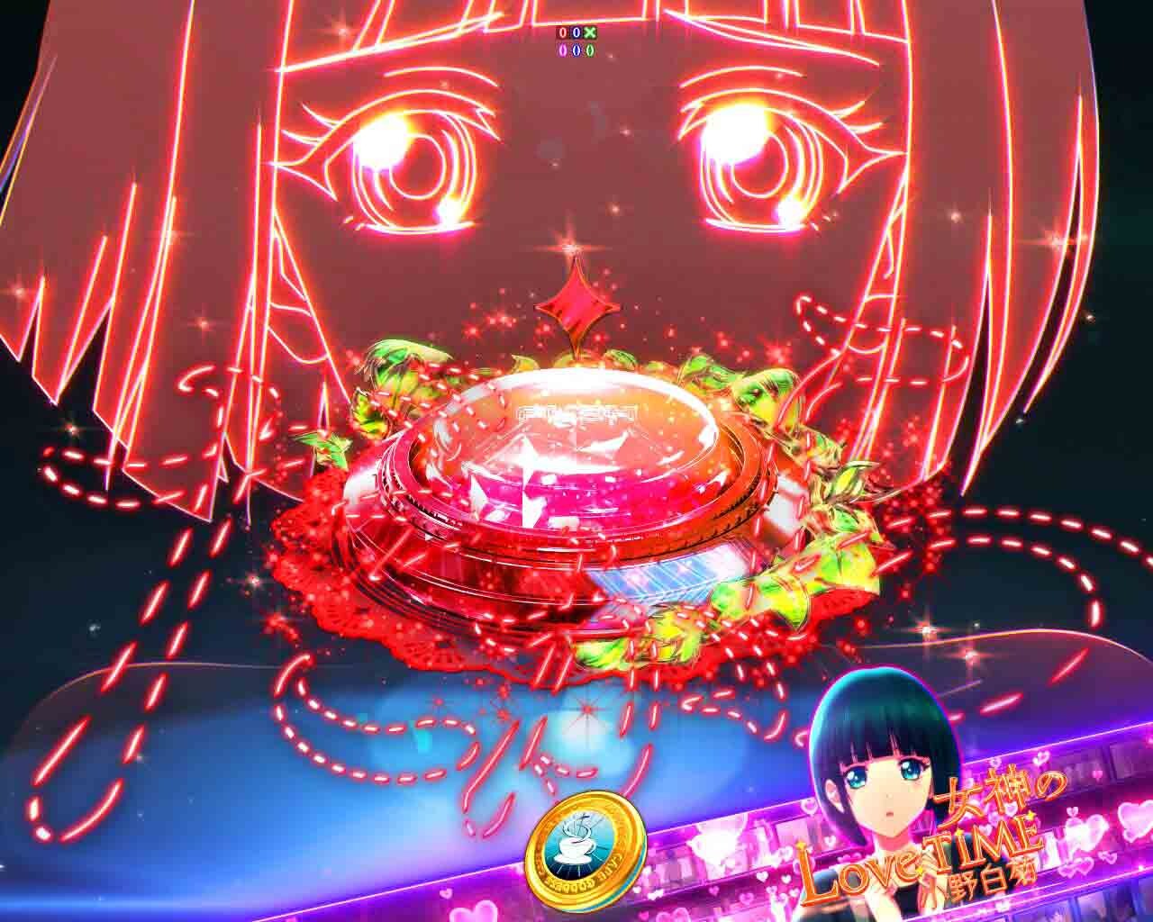 女神のカフェテラス　女神のLoveTime　小野白菊　ボタン(赤)