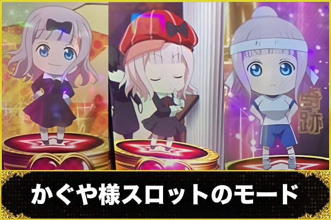 【かぐや様 スロット】モード別の特徴と移行タイミング