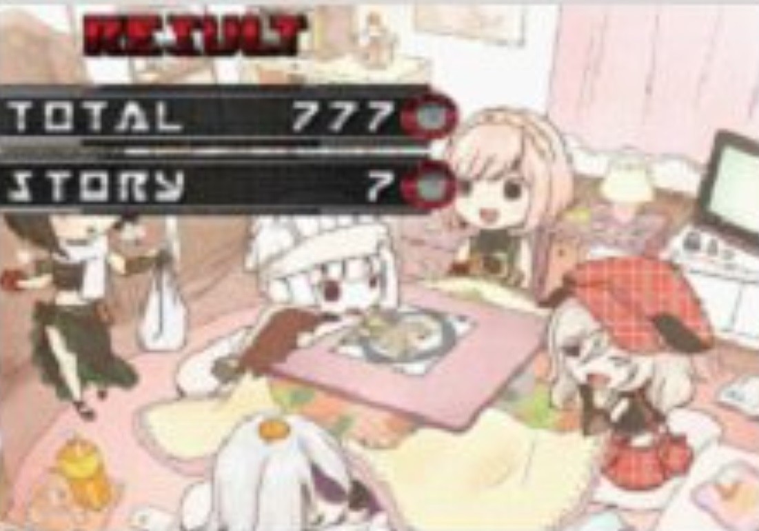 ゴッドイータースマスロ 終了画面デフォルメ