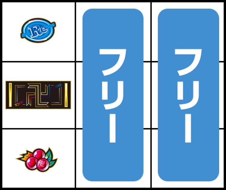 スマスロ東京リベンジャーズ(東リベスロット)　チェリー停止時