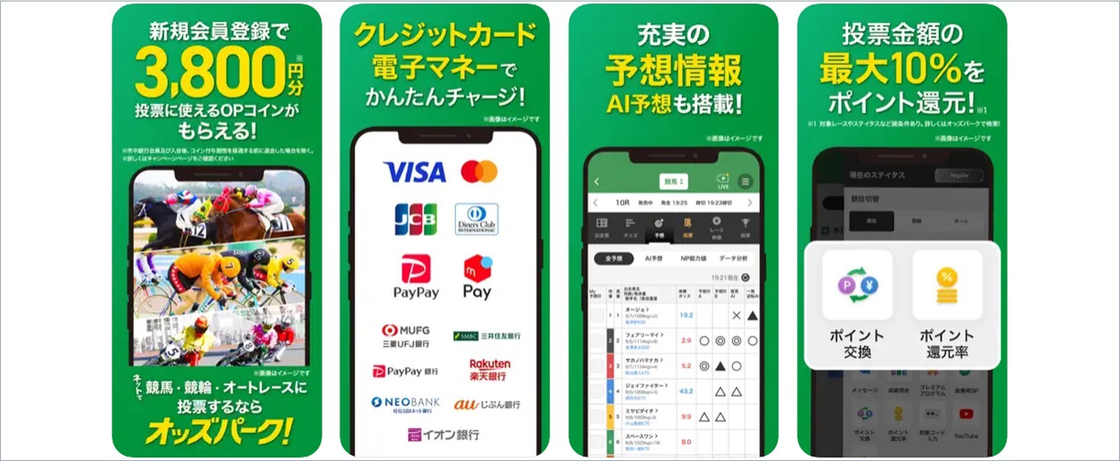 オッズパーク バナー