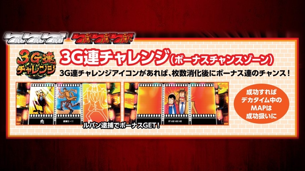 銭形5　3G連チャレンジ