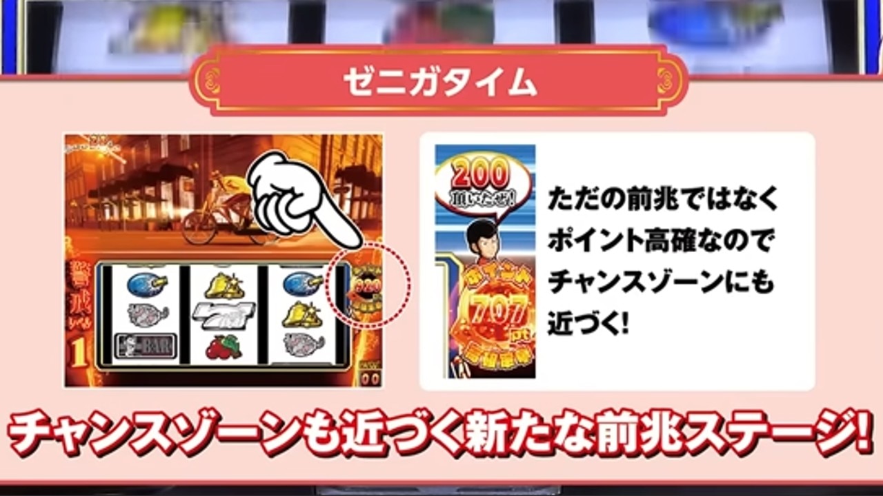 銭形5ポイント高確