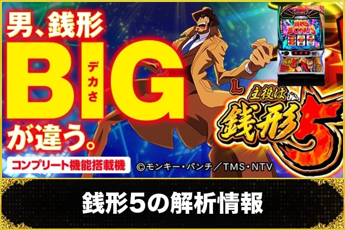 銭形5の解析情報