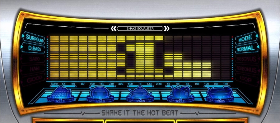シェイクボーナストリガー(シェイクスマスロ)　ステップアップ演出　黄　F.K1