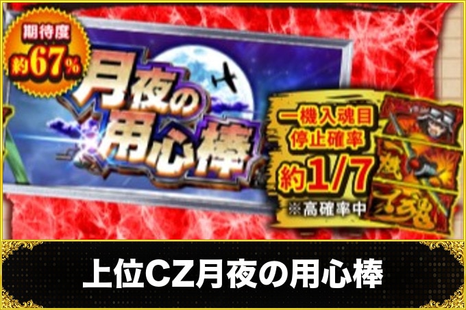 【荒野のコトブキ飛行隊 スロット】上位CZ月夜の用心棒の突入契機と成功期待度【コトブキ飛行隊 スマスロ】