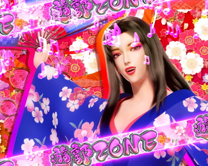 花の慶次　黄金の一撃　ZONE演出