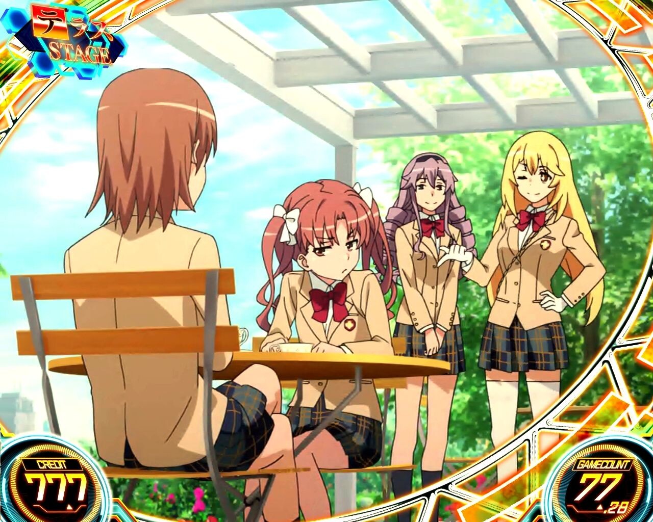 スマスロ とある科学の超電磁砲2 テラスステージ