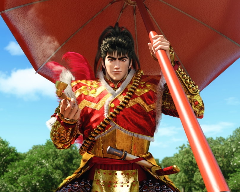 花の慶次　黄金の一撃　鉄傘SU予告