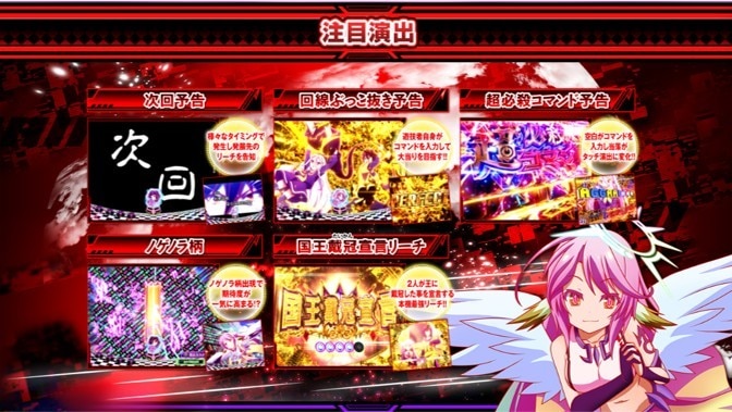 ノゲノラ パチンコ　注目演出