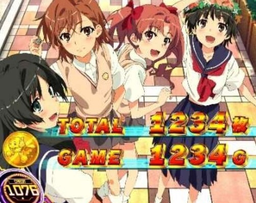 スマスロ とある科学の超電磁砲2　藤丸コイン　金