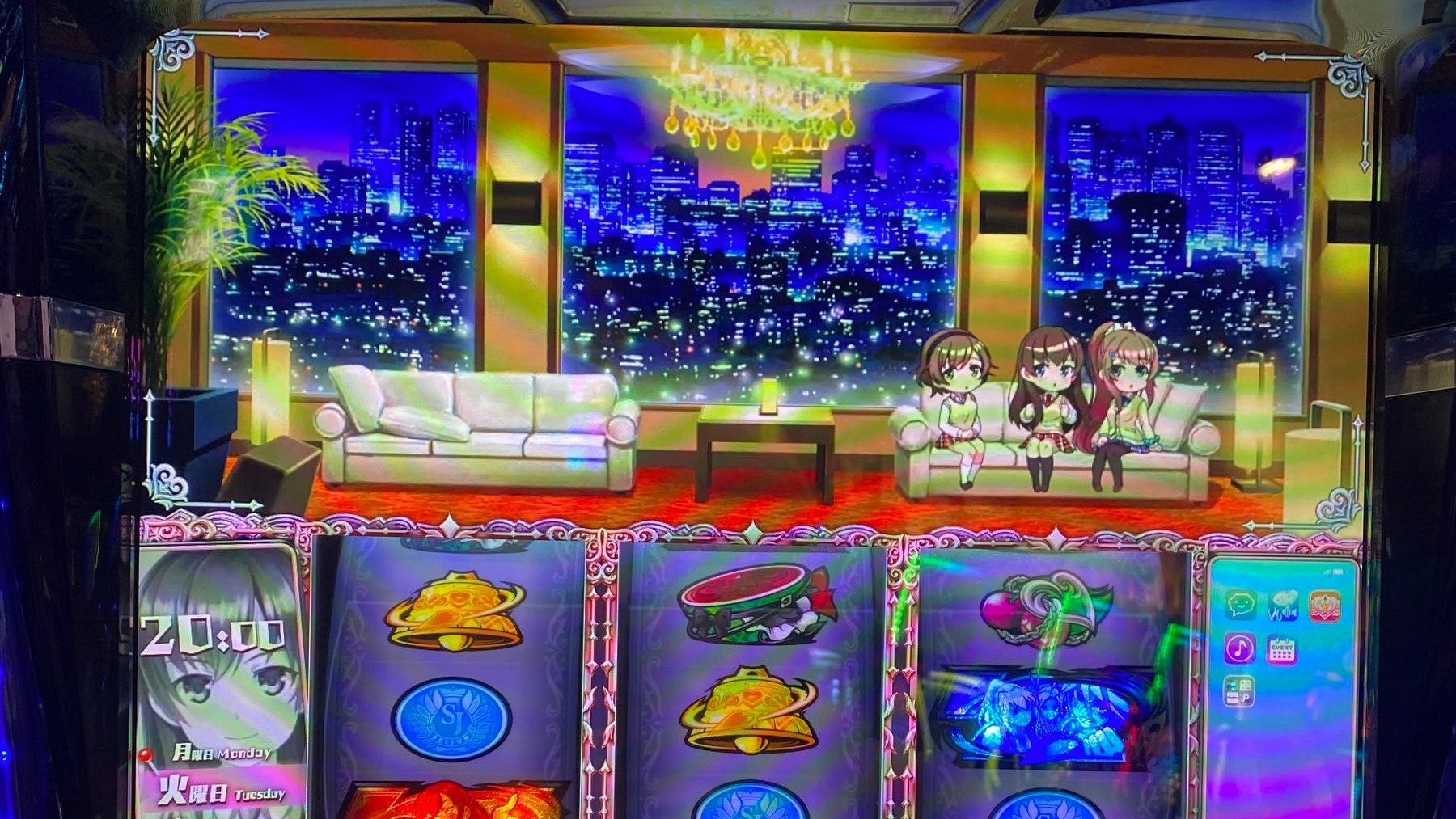 絶対衝激4スマスロ　通常時夜ステージ