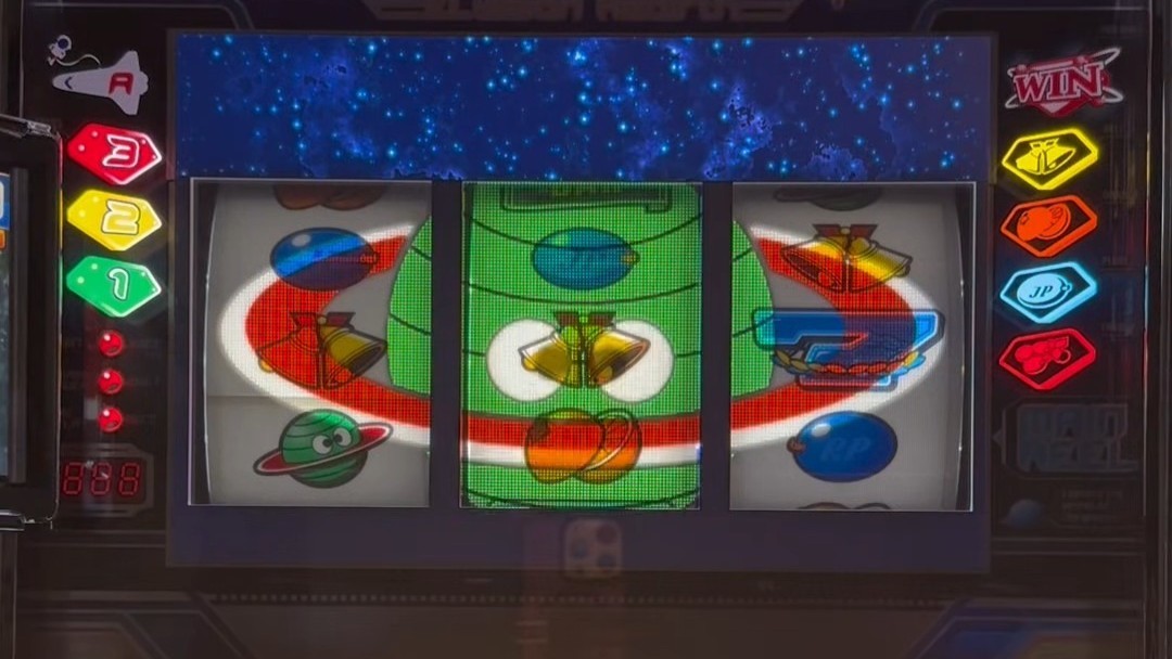 ネオプラネットスマスロ　シャッフルプラネット(カラー)