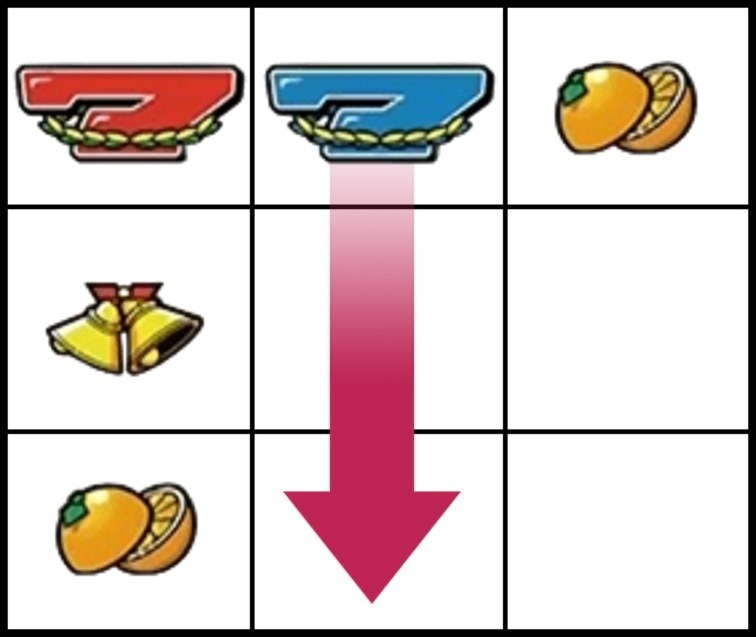 ネオプラネットスマスロ オレンジ下段停止時の打ち方