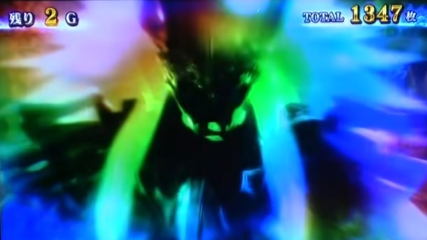 新鬼武者3スマスロ カットイン煽り 虹