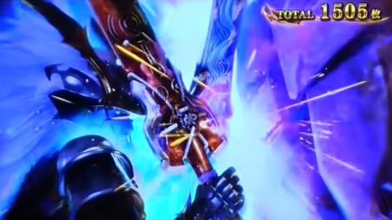 新鬼武者3スマスロの真蒼剣ラッシュ　継続バトル