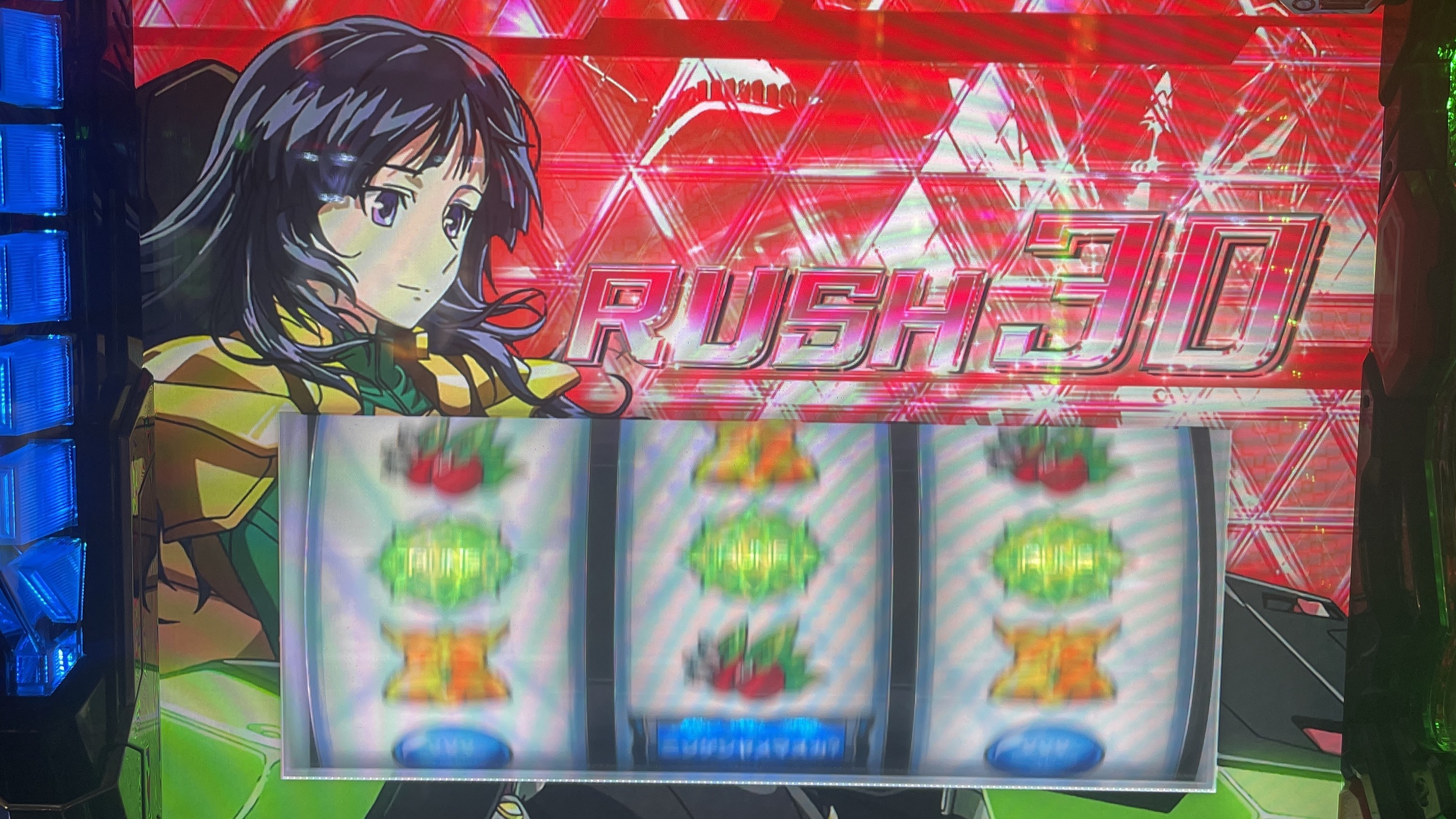 ヴァルヴレイヴスロット(スマスロ)のラウンド開始画面 200年後のサキ(ヴヴヴ2/VVV2/ブブブ2)