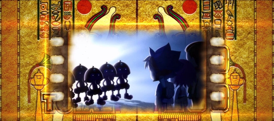 秘宝伝スマスロ　BB終了画面　ベカン子との遭遇