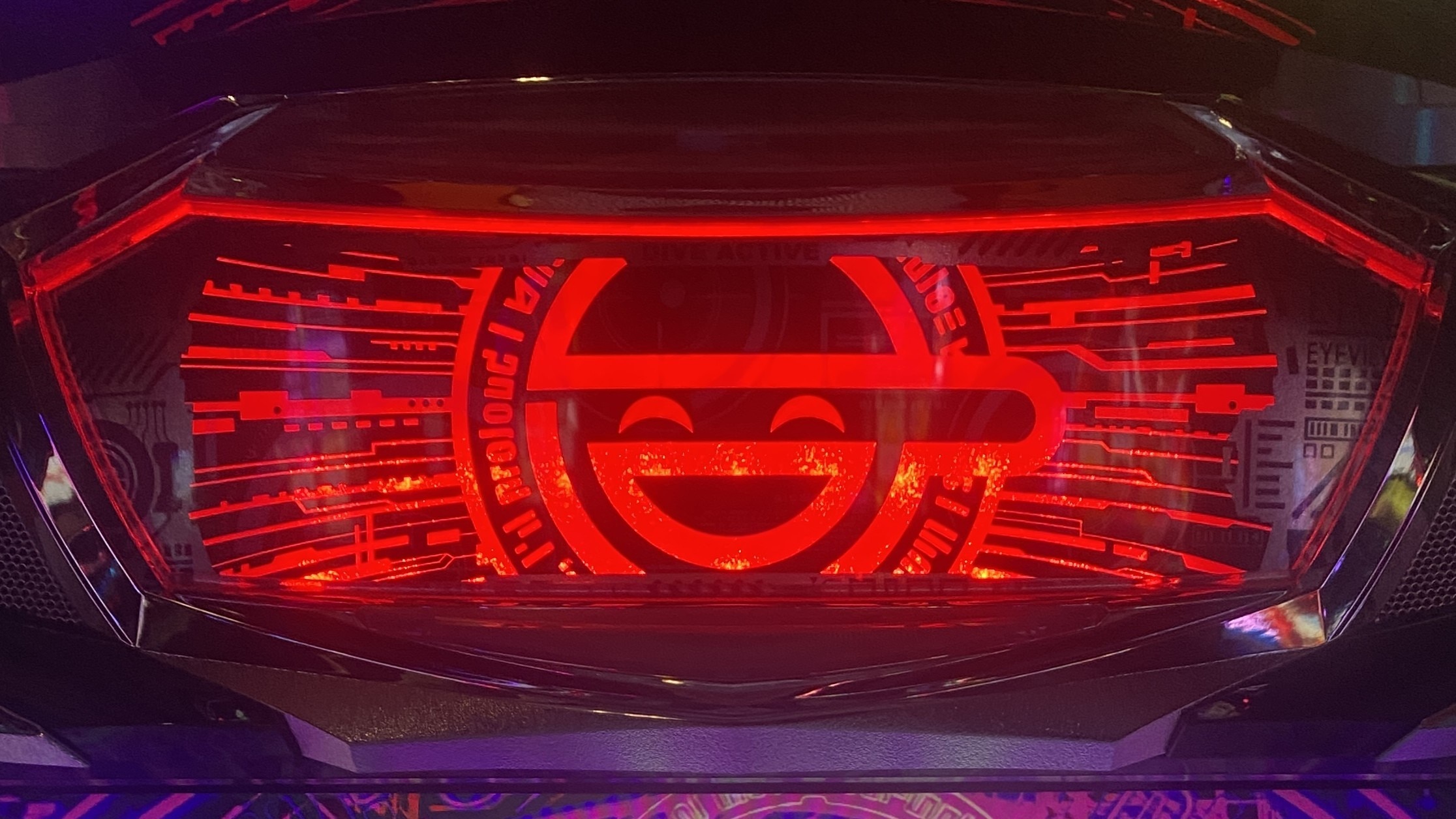 攻殻機動隊スマスロ　上部パネル　赤