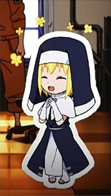 炎炎2 スマスロ ミニキャラ アイリス 喜ぶ