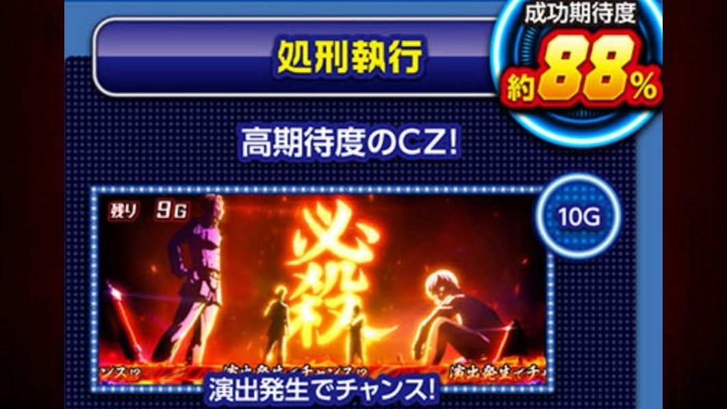 アクダマドライブスマスロ　CZ処刑執行