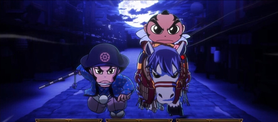 真打吉宗スマスロ(スロット)　御用改めゾーン(前兆ステージ)　デフォルト