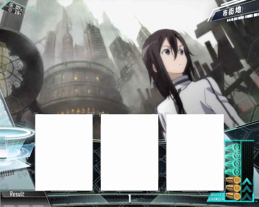 SAOⅡスマスロ(スロット ソードアート・オンラインⅡ)　ステージ　市街地