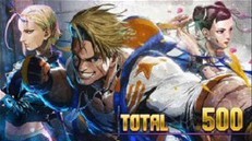 ストリートファイター6スマスロ(スト6スロット)　ボーナス終了画面　基本画面