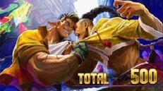 ストリートファイター6スマスロ(スト6スロット)　ボーナス終了画面　ルーク&ジェイミー