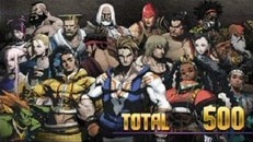 ストリートファイター6スマスロ(スト6スロット)　ボーナス終了画面　全員集合