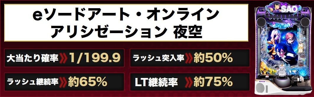 SAOアリシゼーション夜空　アイキャッチ