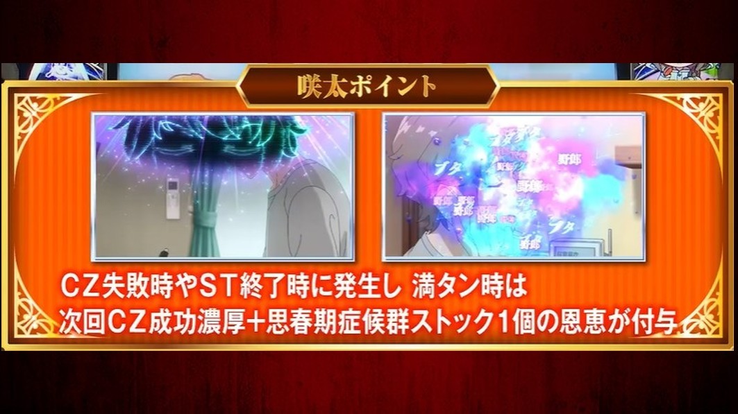青ブタスロット　咲太ポイント