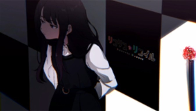 たきな(白黒背景)