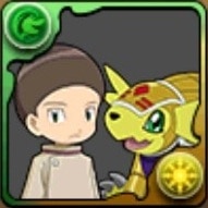 火田伊織&アルマジモン