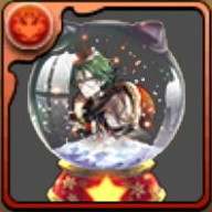 陰陽省の聖祭・ミカゲ＆クウカンのスノードーム