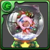 聖夜のパティシエール・ハトホルのスノードーム