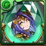 芸術神・ミューズのブローチ