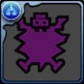泡狐竜の紫剛毛