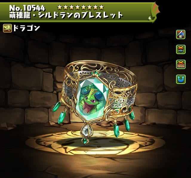 萌種龍・シルドランのブレスレット