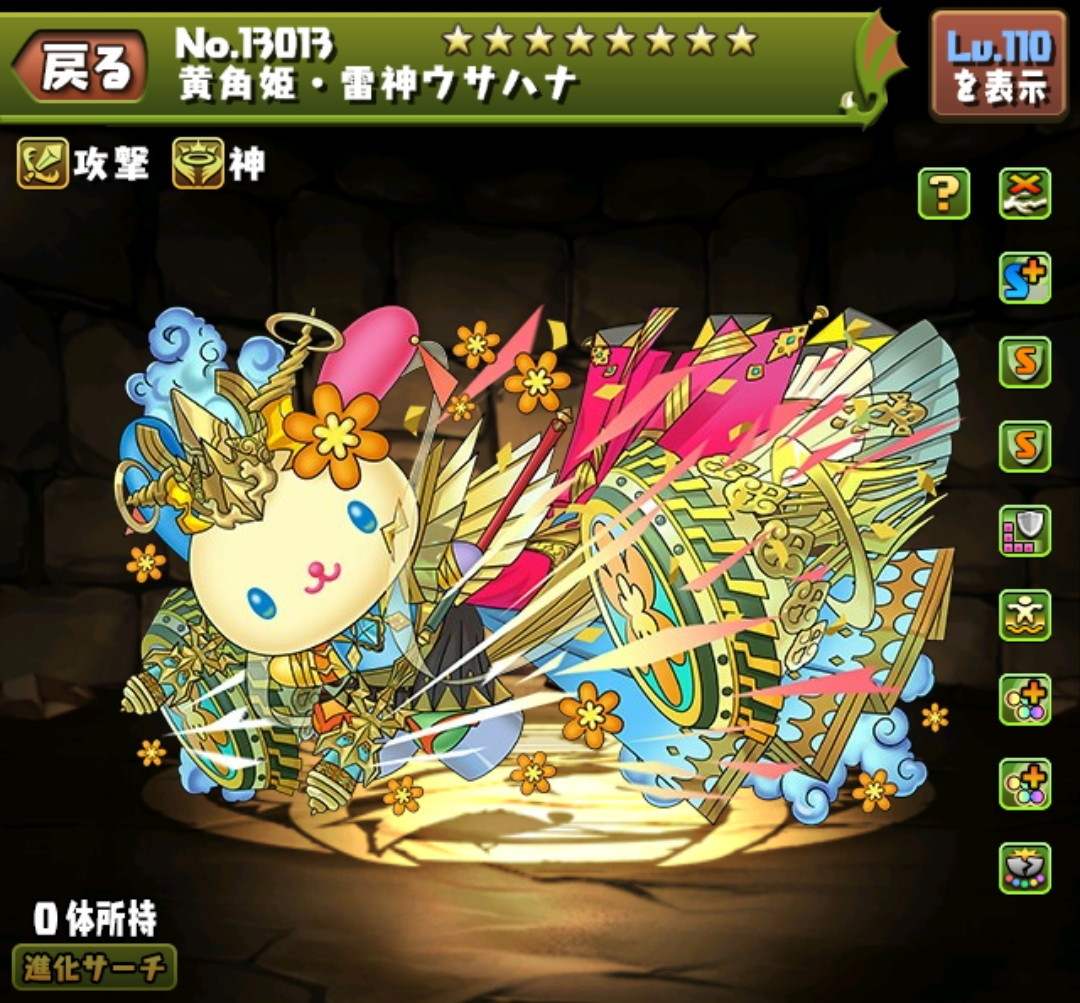 黄角姫・雷神ウサハナ