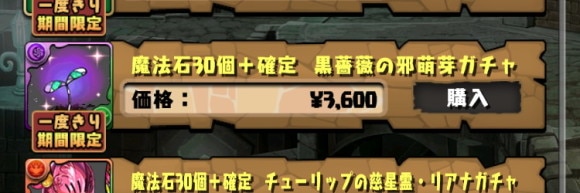 ロゼッタ 確定ガチャ