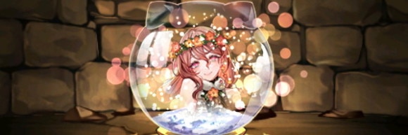 クリスマスフローディアのスノードーム