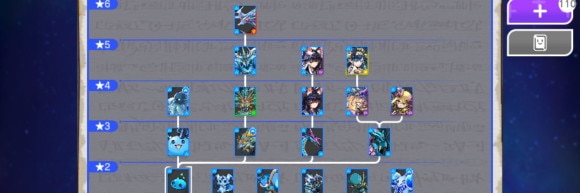 全キャラの作成を目指す