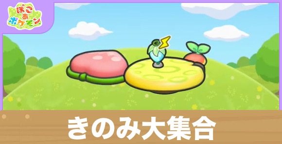 きのみ大集合の生息地の作り方と出現するポケモン一覧