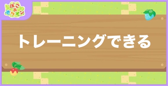 トレーニングできるが好きなポケモン一覧
