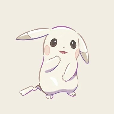 うすいろピカチュウ