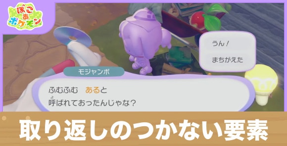 【ぽこあポケモン】取り返しのつかない要素