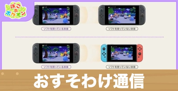 【ぽこあポケモン】おすそわけ通信