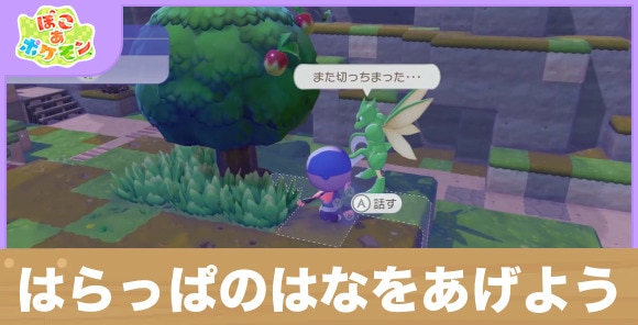 はらっぱのはなをあげよう！の攻略と発生条件