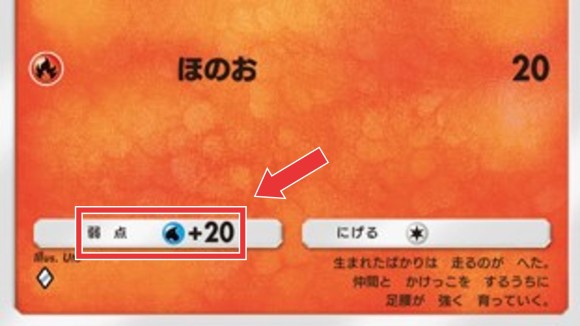 弱点のダメージが2倍ではなく+20